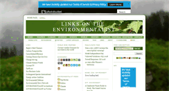 Desktop Screenshot of link.the-environmentalist.org