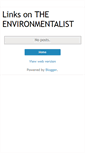 Mobile Screenshot of link.the-environmentalist.org
