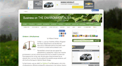 Desktop Screenshot of business.the-environmentalist.org