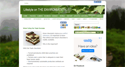 Desktop Screenshot of living.the-environmentalist.org