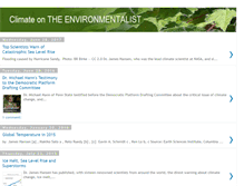 Tablet Screenshot of climate.the-environmentalist.org